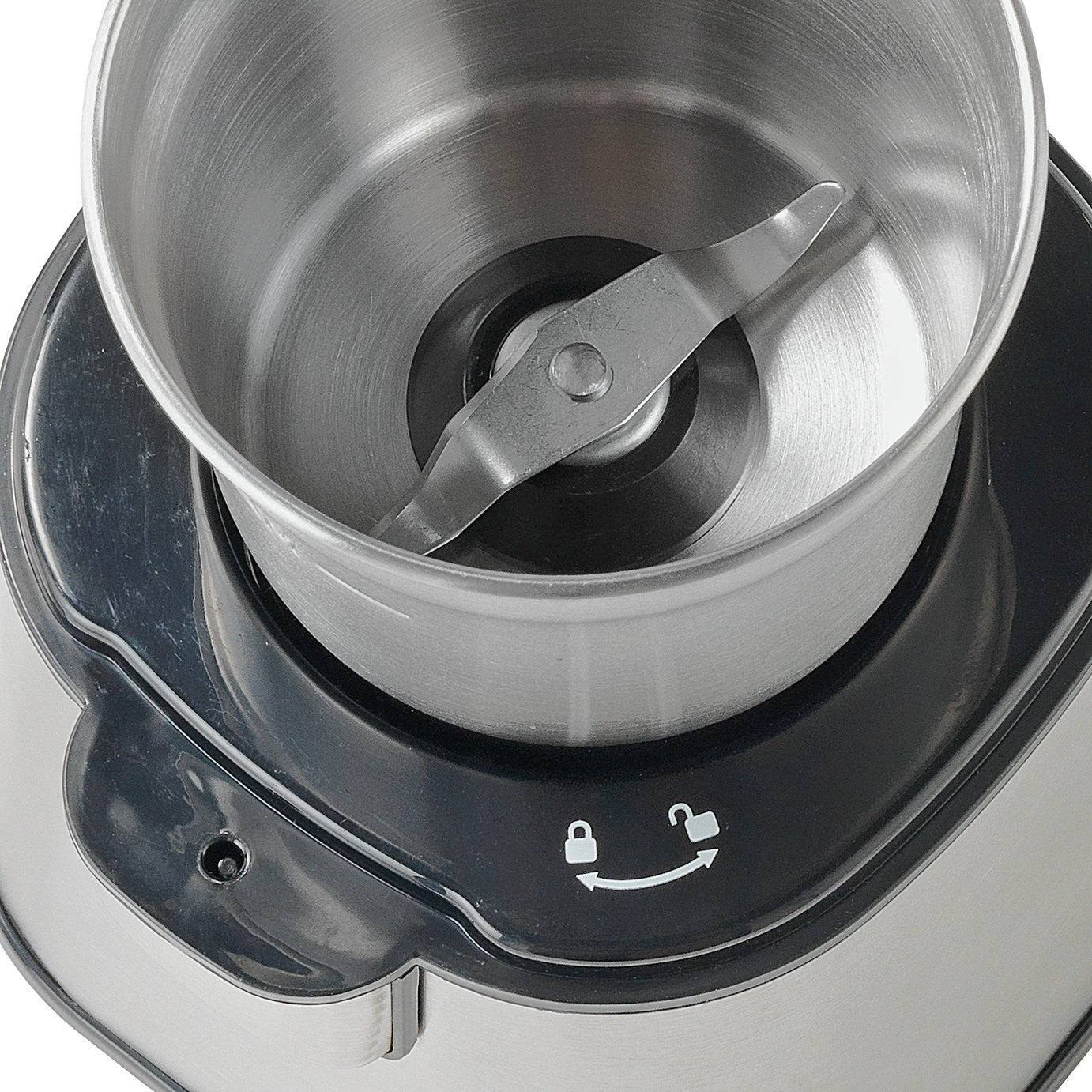 Cookworks Coffee and Herb Grinder - Stainless Steel