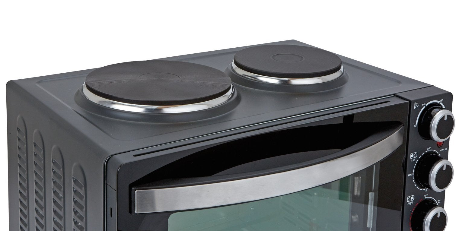 Cookworks 28L Mini Oven with Hob