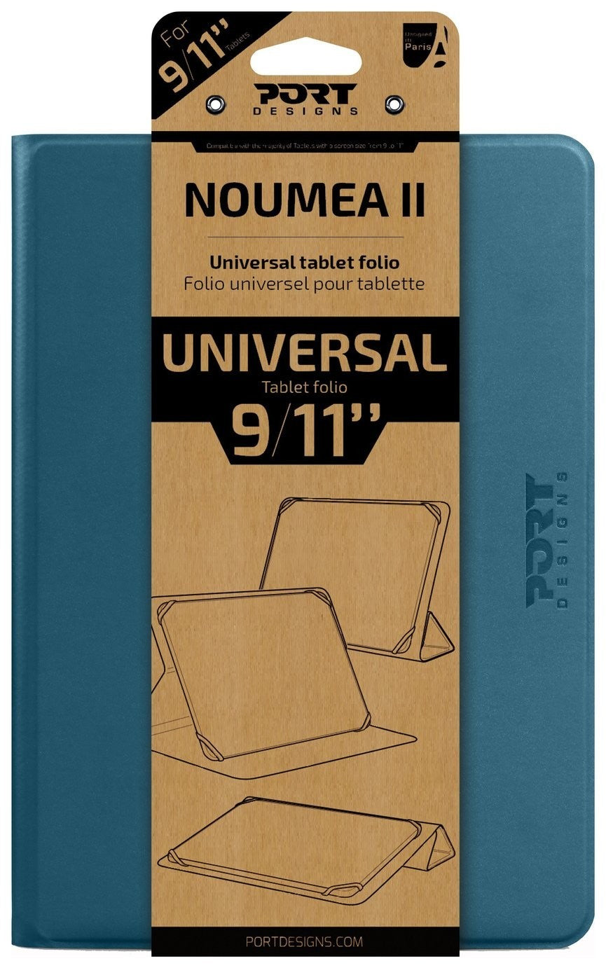 Port Designs Noumea II 9-11 Inch Universal Tablet Case Blue