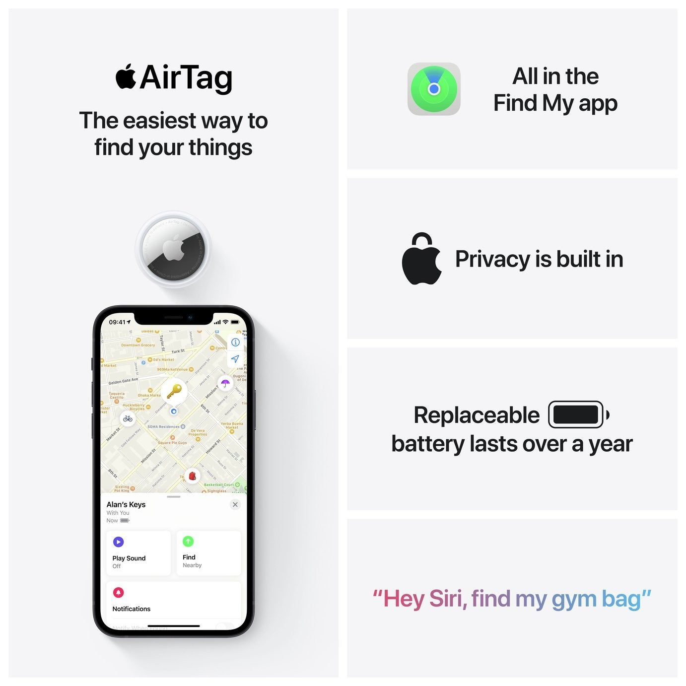 Apple AirTag - 1 Pack