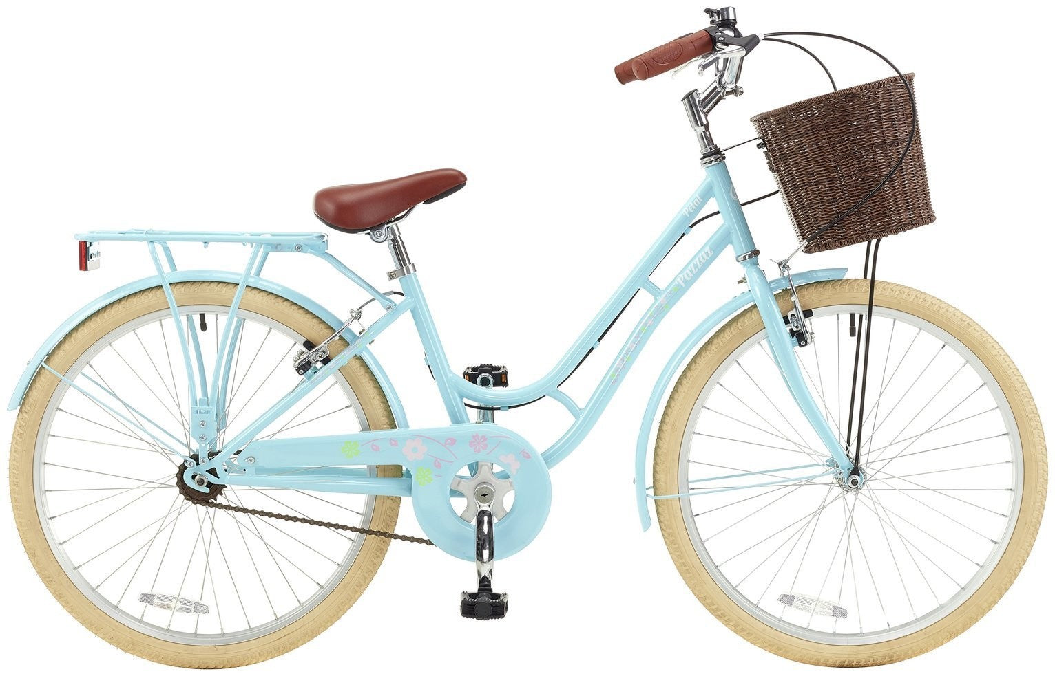 Pazzaz 24 inch Wheel Size Girls Mountain Bike - Blue
