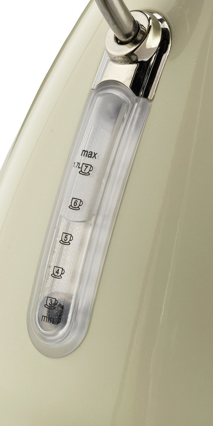 Cookworks Pyramid Kettle - Almond