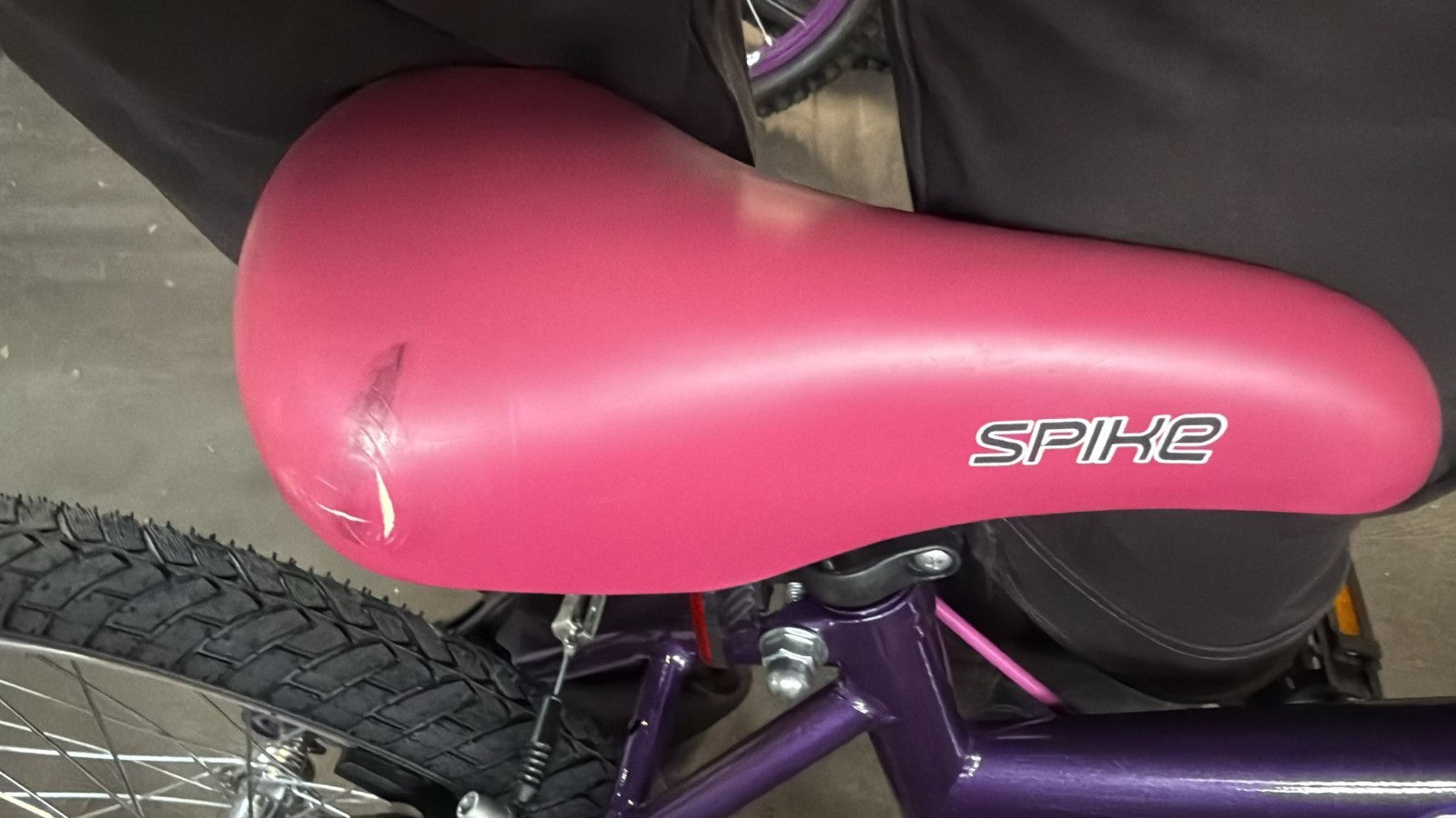 Spike 20 Inch Wheel Size Kids Mountain Bike - Purple