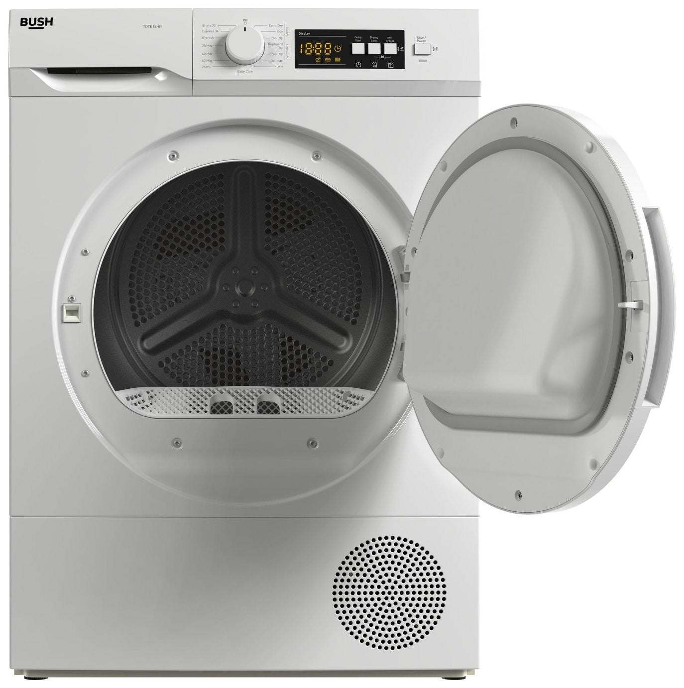 Bush TDTE18HP 8KG Heat Pump Tumble Dryer - White IN ORIGINAL PACK