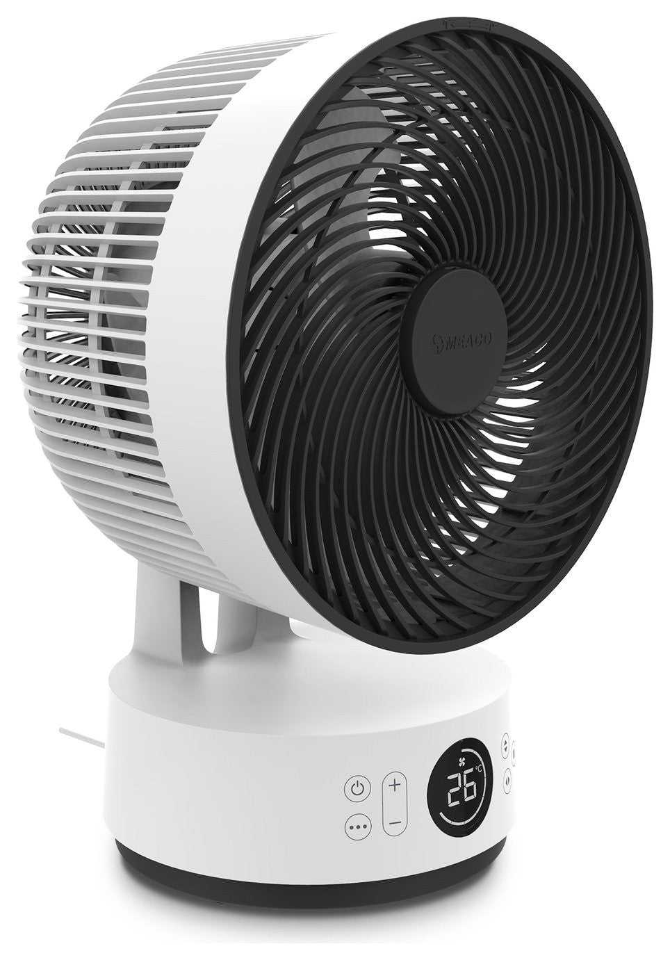 Meaco Sefte White Desk Fan - 10 Inch