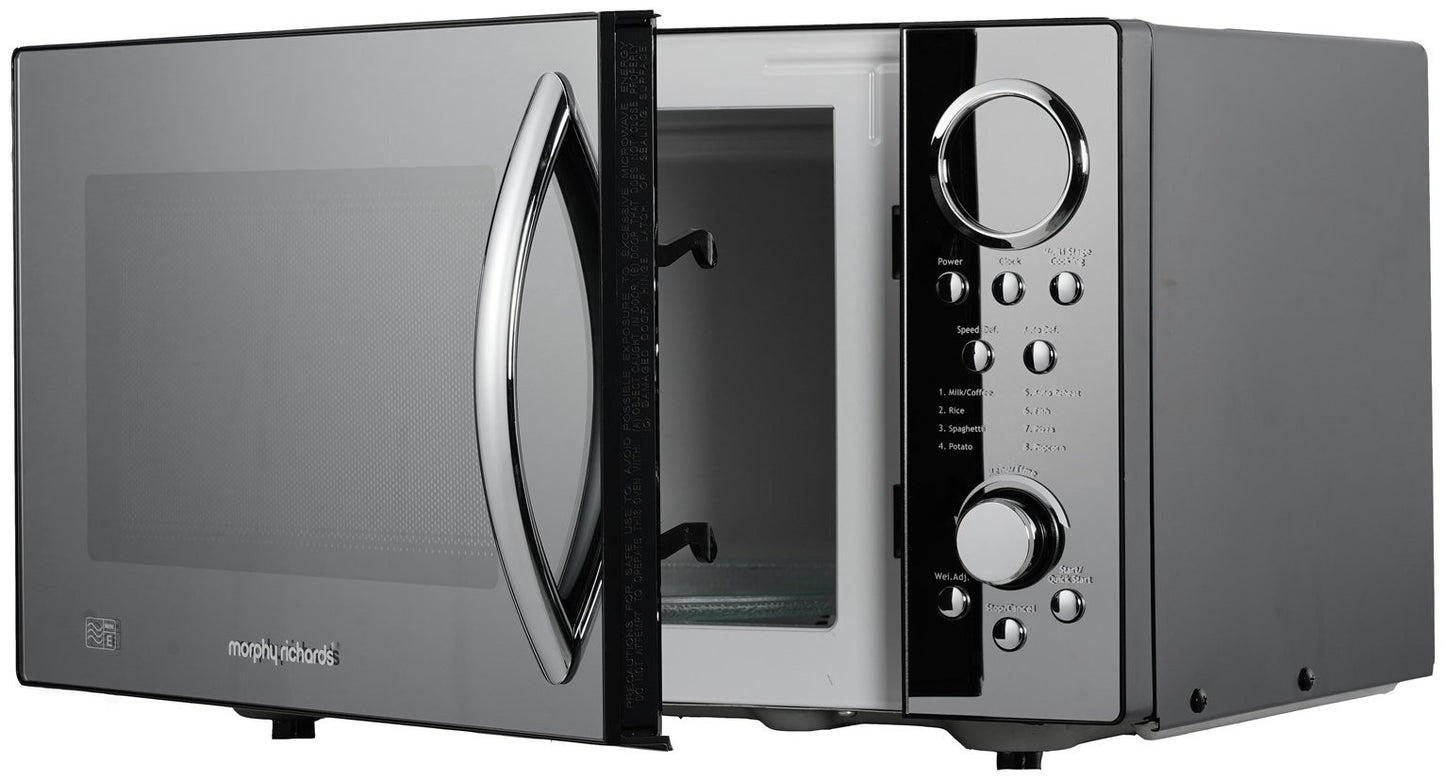 Morphy Richards 900W Standard Microwave - Black