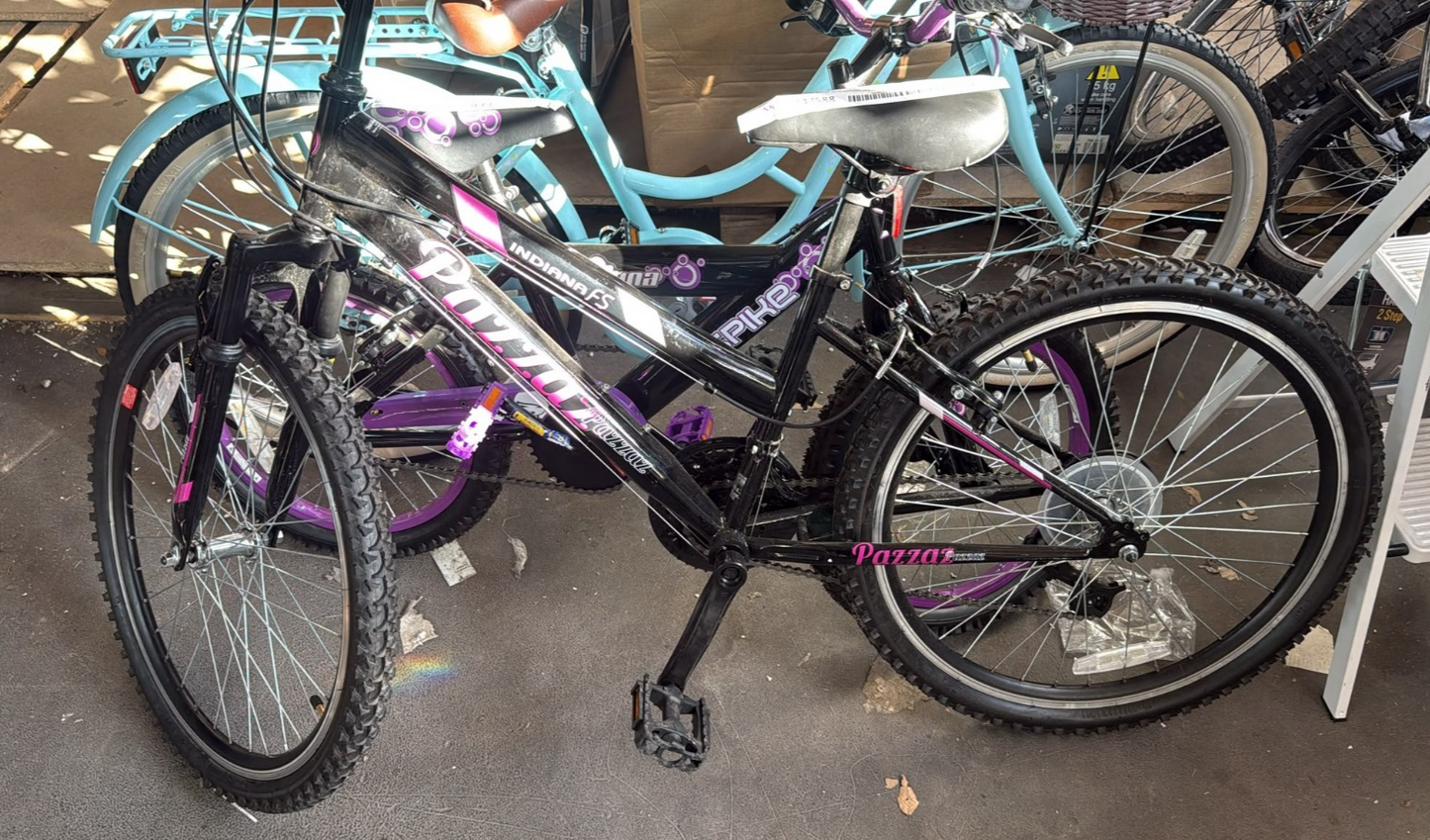 Pazzaz Indiana 24 Inch Wheel Size Mountain Bike