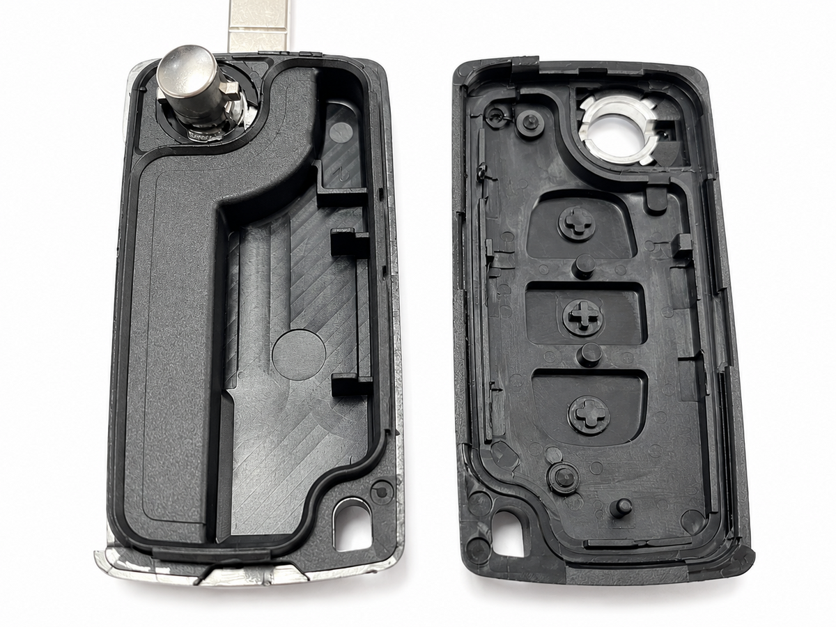 Citroen C4 Grand Picasso Key Case 3 Button Flip Remote Fob 2004-2010