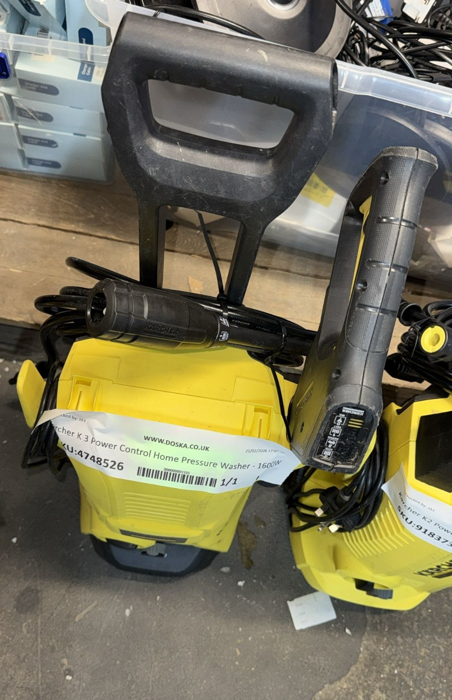 Karcher K 3 Power Control Home Pressure Washer - 1600W