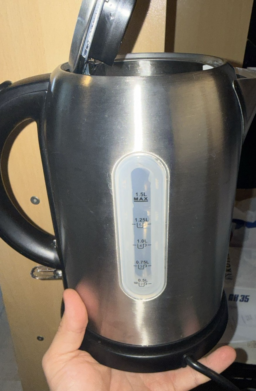 Cookworks Illuminated Kettle - Brushed Stainless Steel