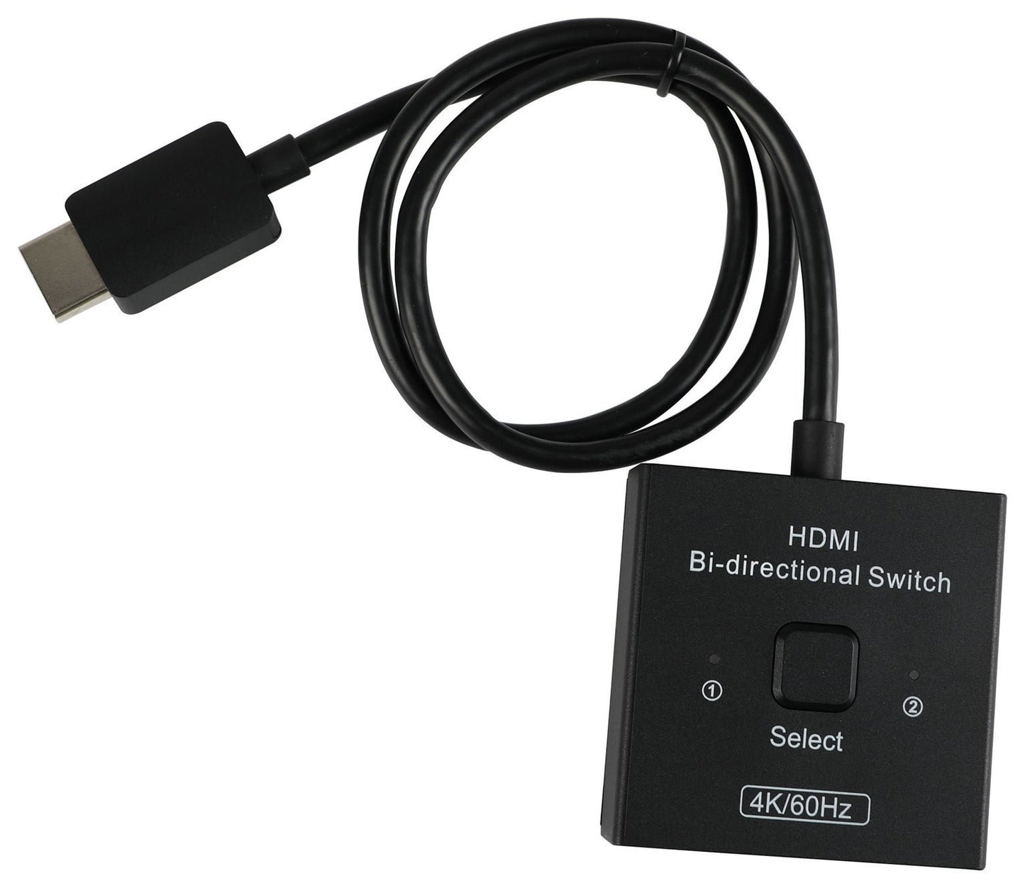 2 Way Manual HDMI Selector - Black