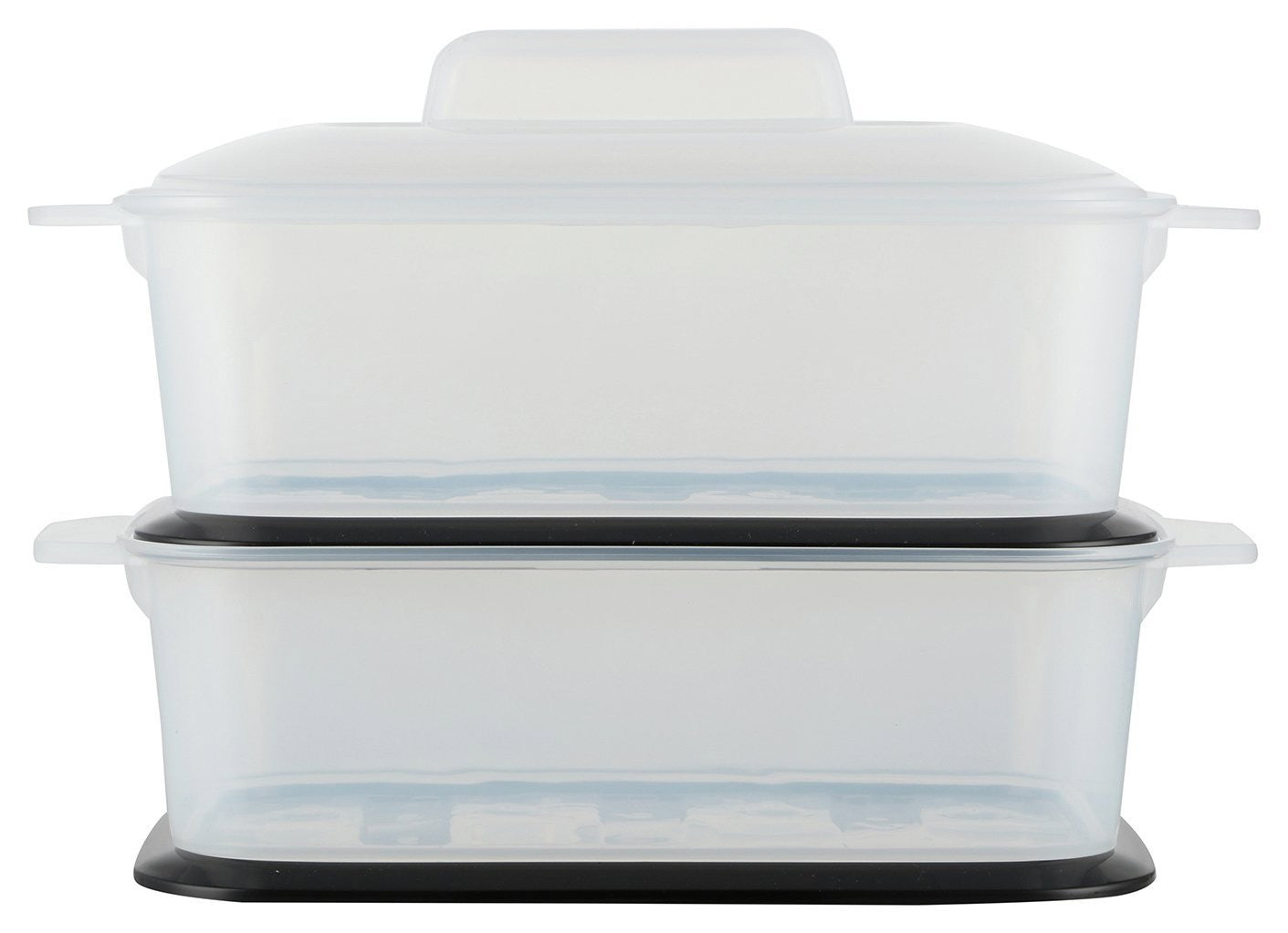 Cookworks FS1400-GS 2 Tier Steamer - Stainless Steel