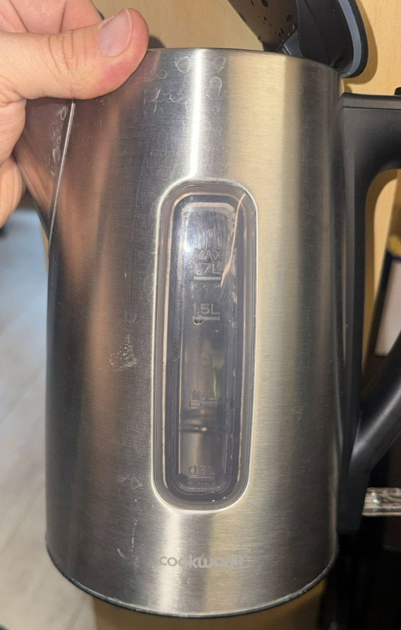 Cookworks KE01410-CE Jug Kettle - Silver