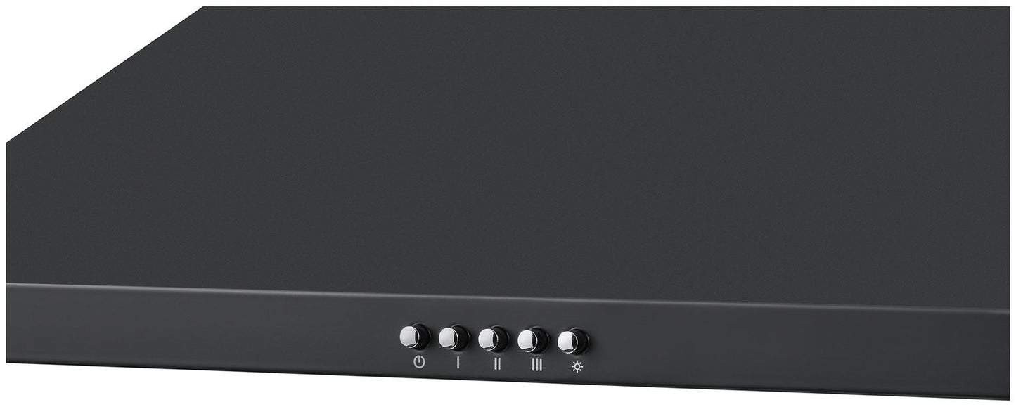 Bush BCH60B 60cm Chimney Cooker Hood - Black