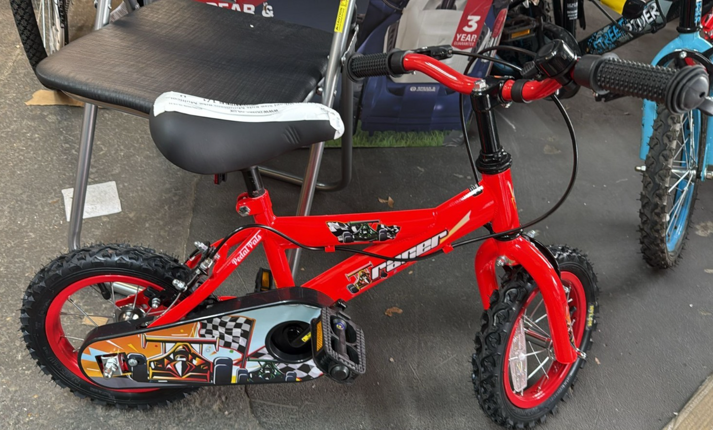 Pedal Pals 12 Inch Wheel Size Kids Mountain Bike Multicolour