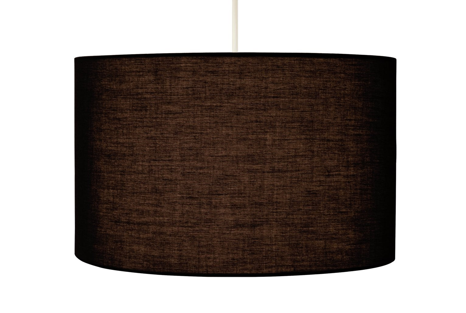 Home Black Easy Fit Lampshade - 40cm