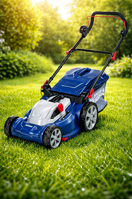 Spear & Jackson 37cm Corded Rotary Lawnmower - 1600W