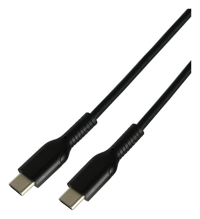USB-C to USB-C 2.0 2m Charging Cable - Black