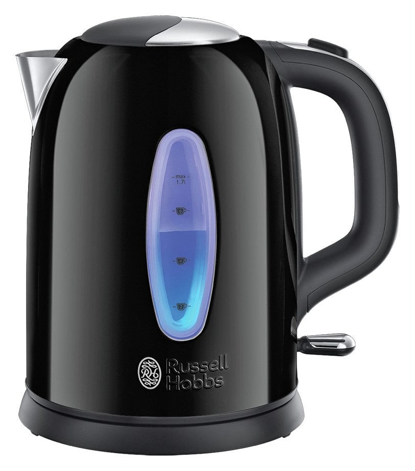 Russell Hobbs 25511 Worcester Stainless Steel Kettle - Black