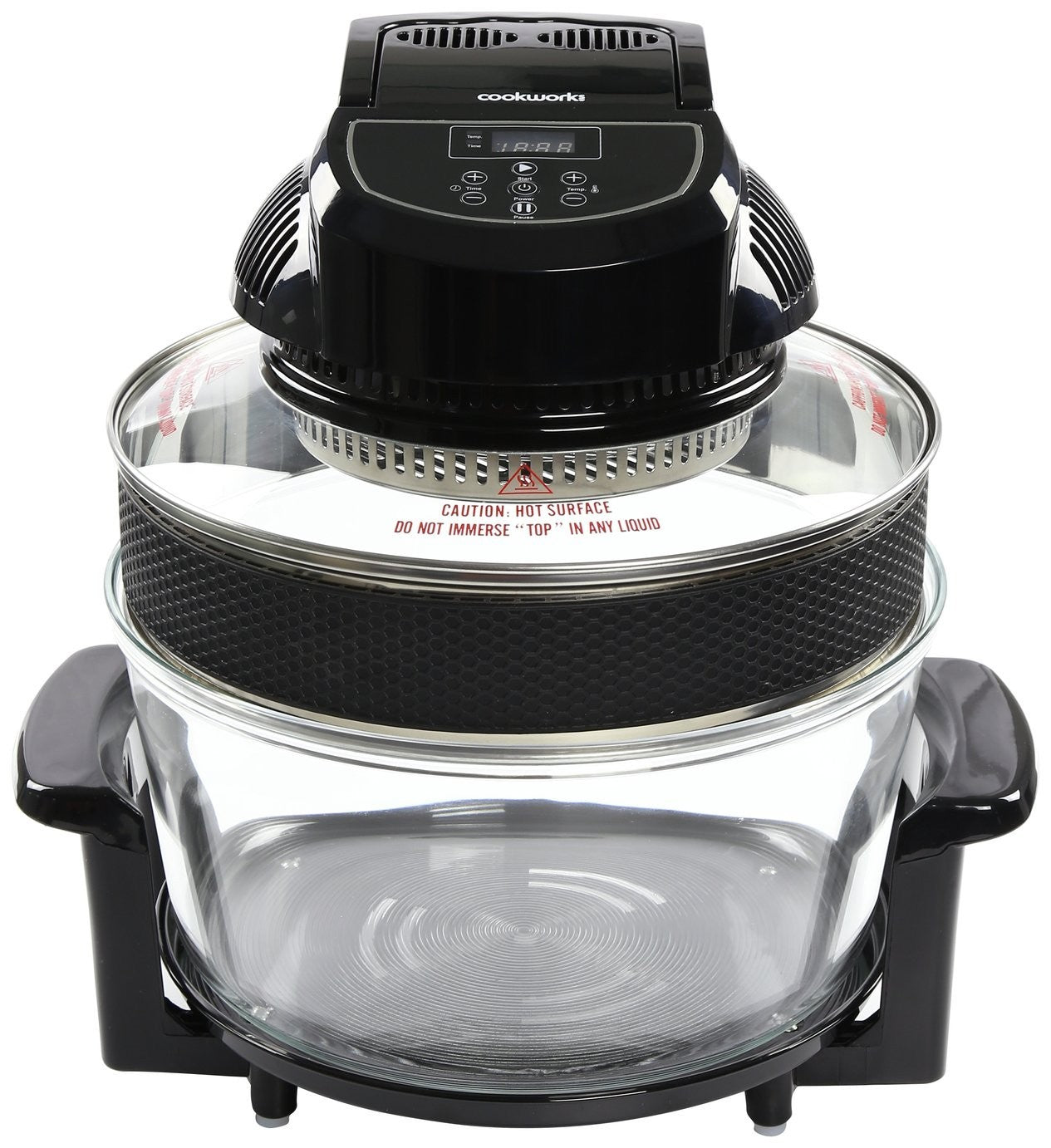 Black Tower Air Fryer (17L Halogen Oven)