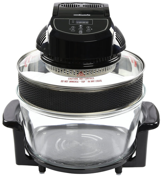 Black Tower Air Fryer (17L Halogen Oven)