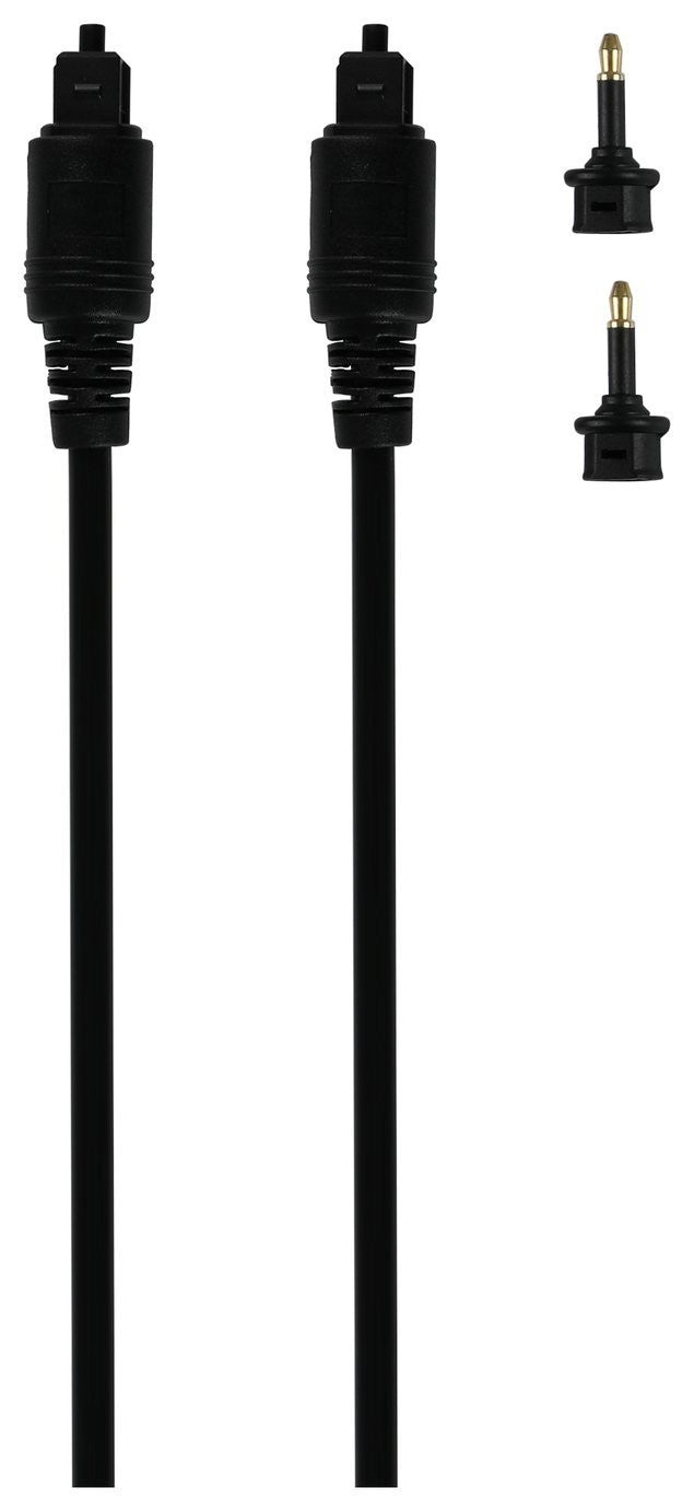 1m Audio Optical Cable - Black