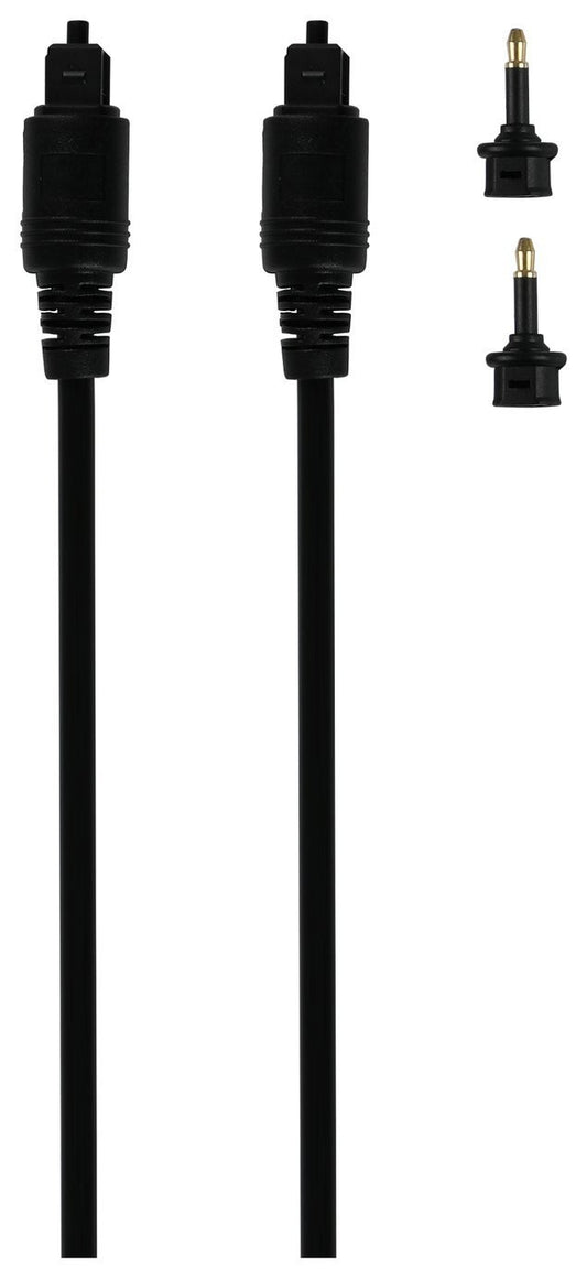 1m Audio Optical Cable - Black
