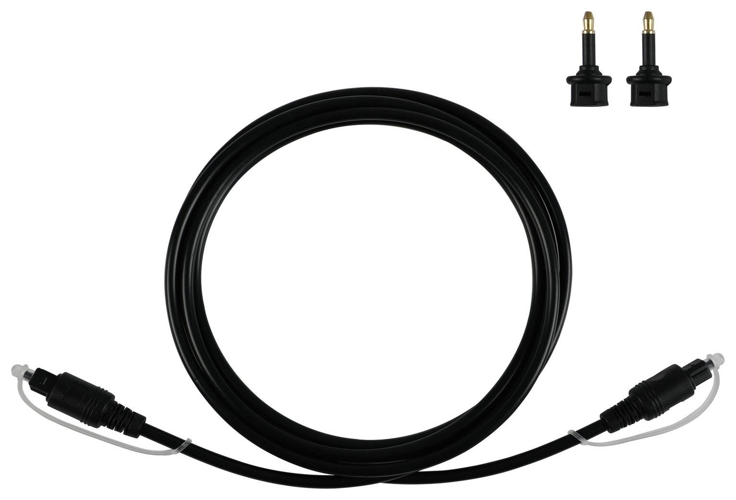 2m Audio Optical Cable - Black