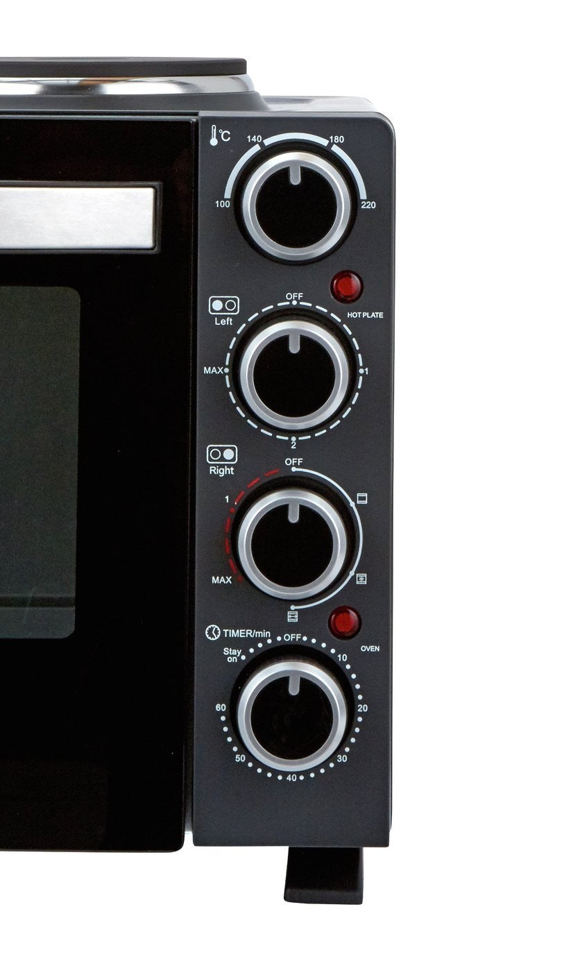 Cookworks 28L Mini Oven with Hob