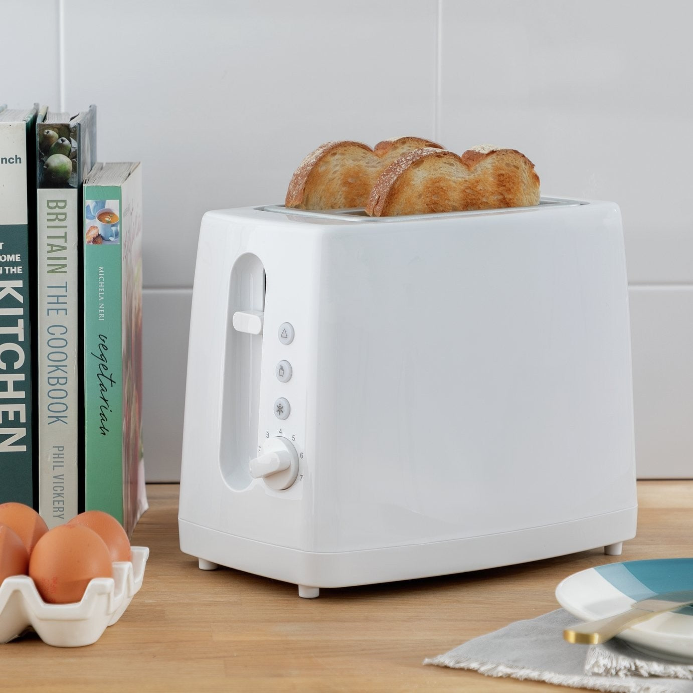 Cookworks Toaster - White