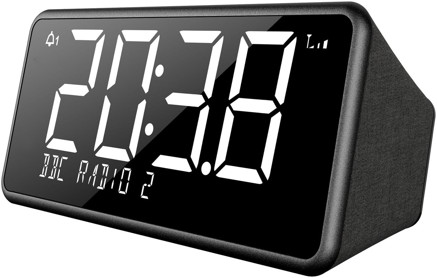 Bush Oxford DAB+/FM Clock Radio - Black
