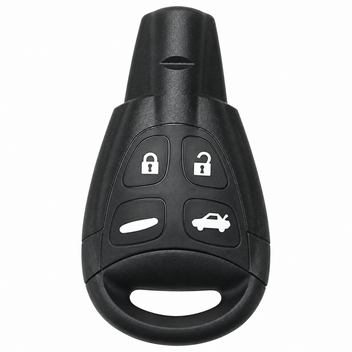 4 Button Remote Key Fob Case Shell with HU100 Blade for SAAB 9-3 9-5