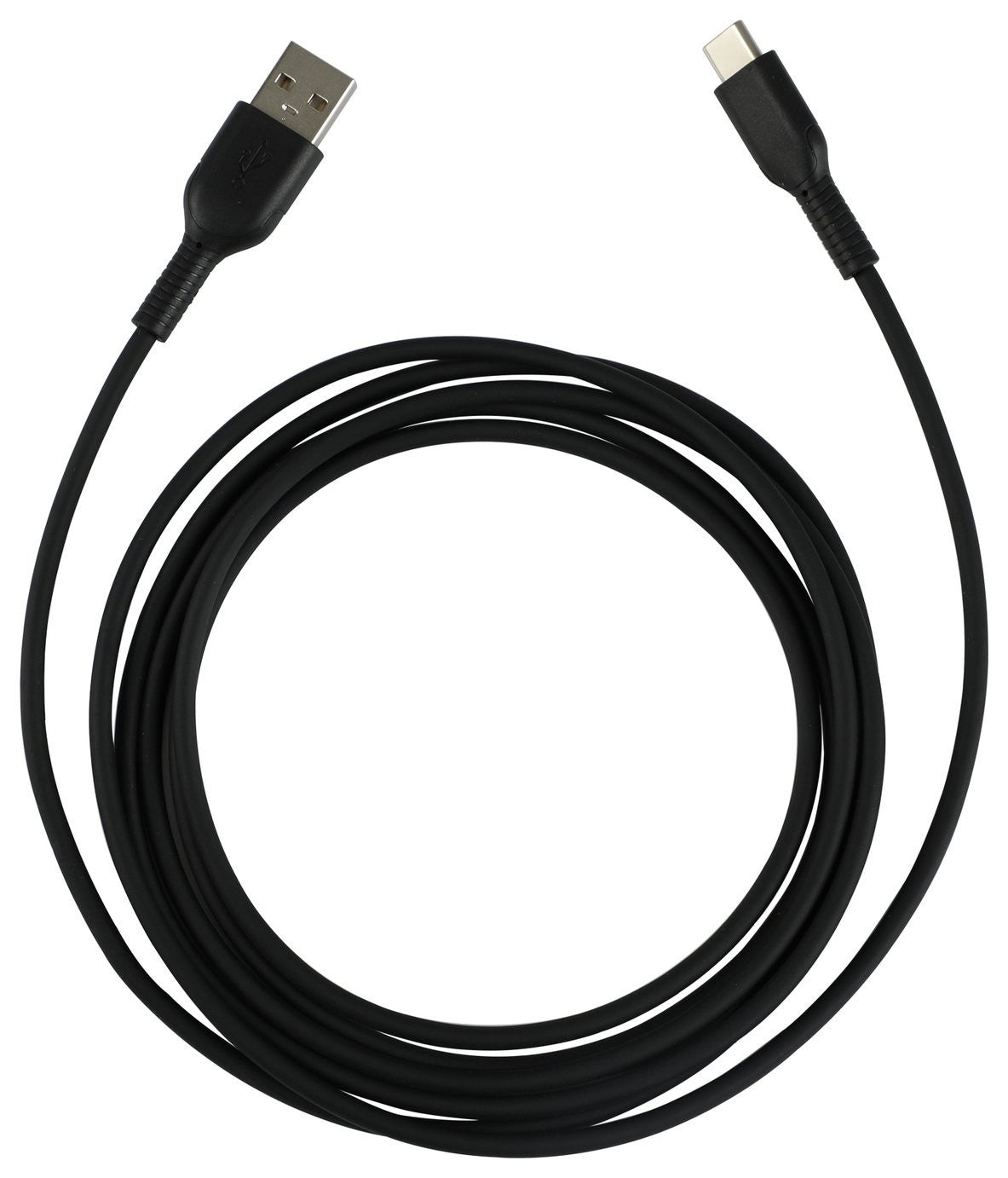 2m Type-C USB Cable - Black