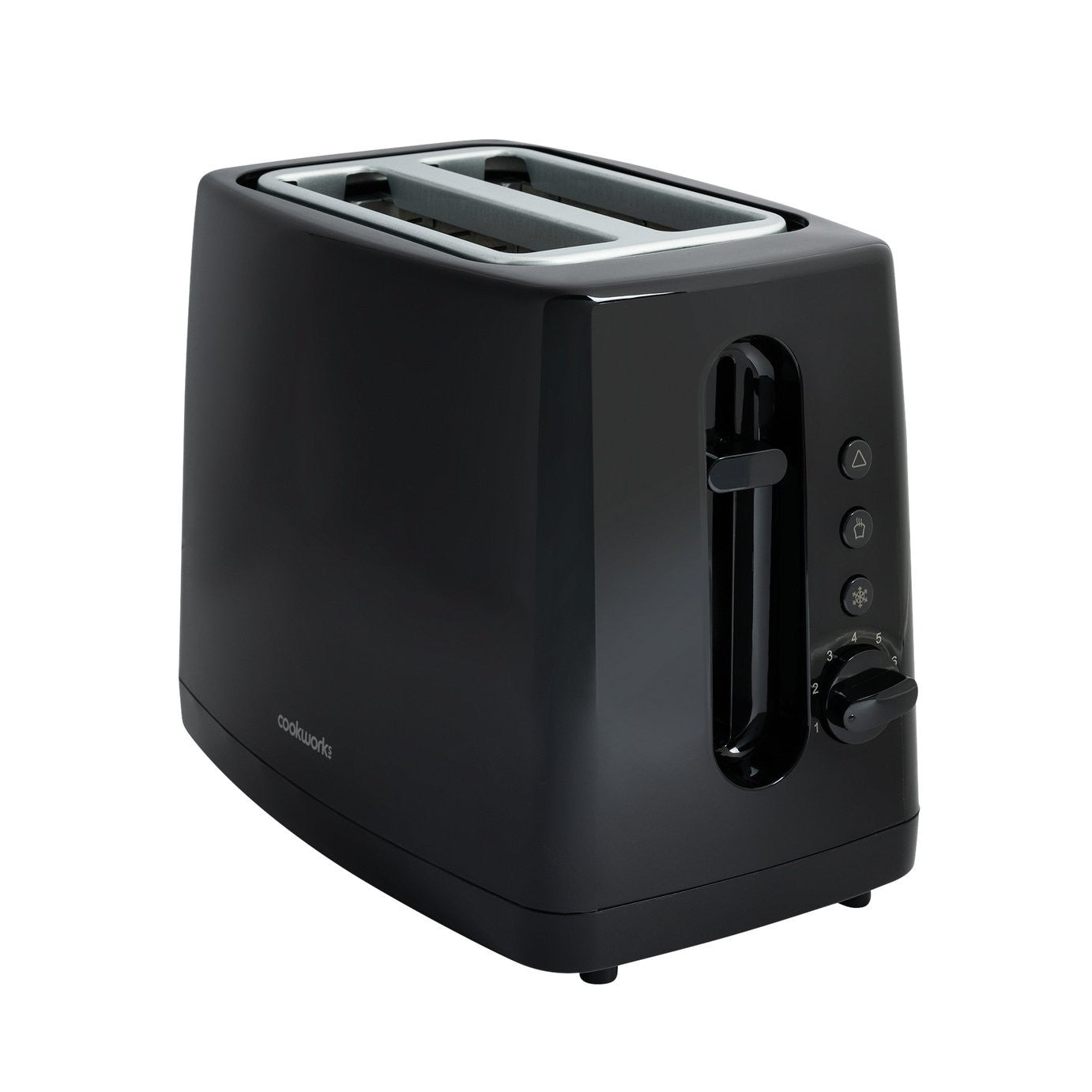 Cookworks Toaster - Black