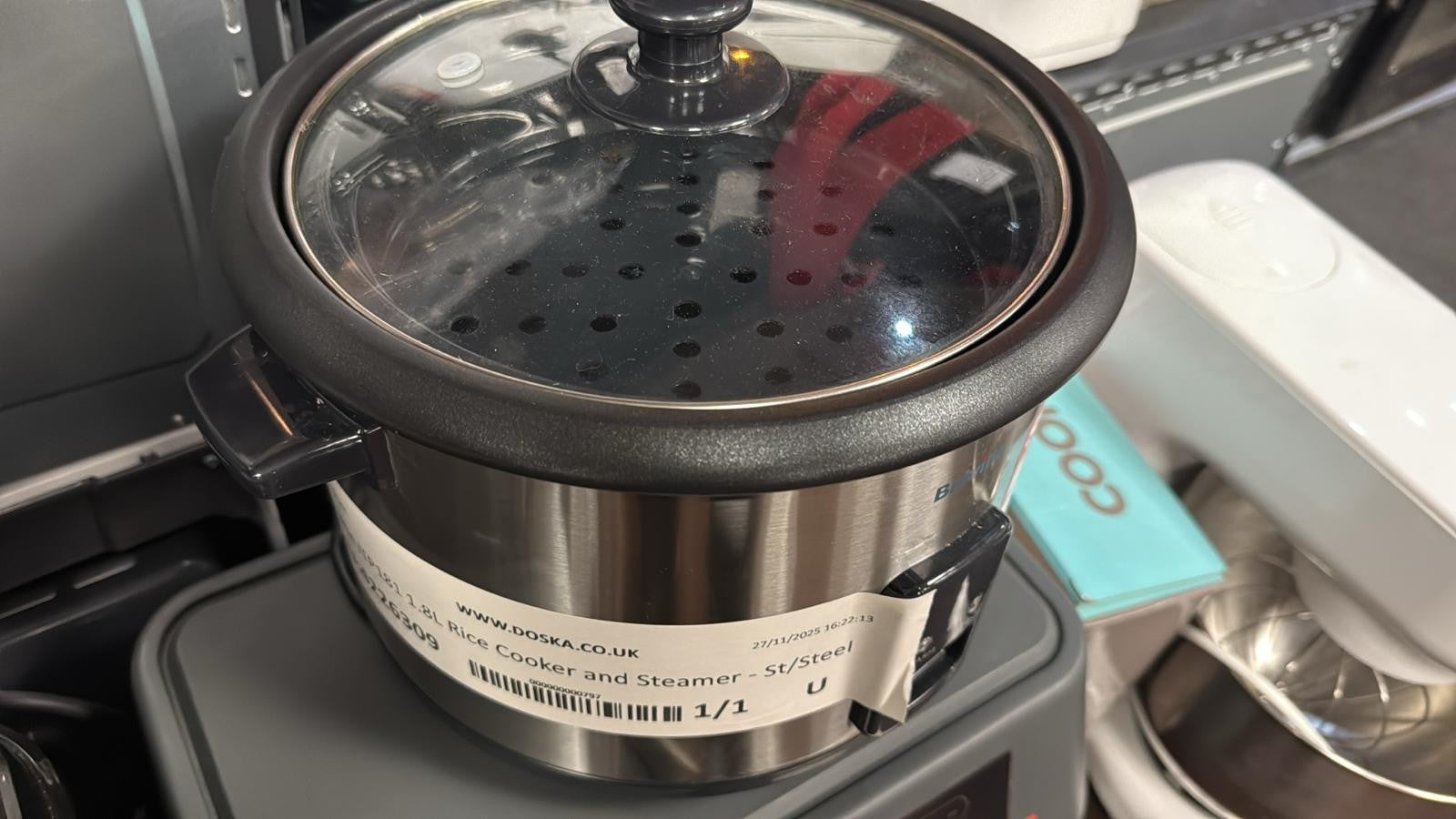 Breville ITP181 1.8L Rice Cooker and Steamer - St/Steel