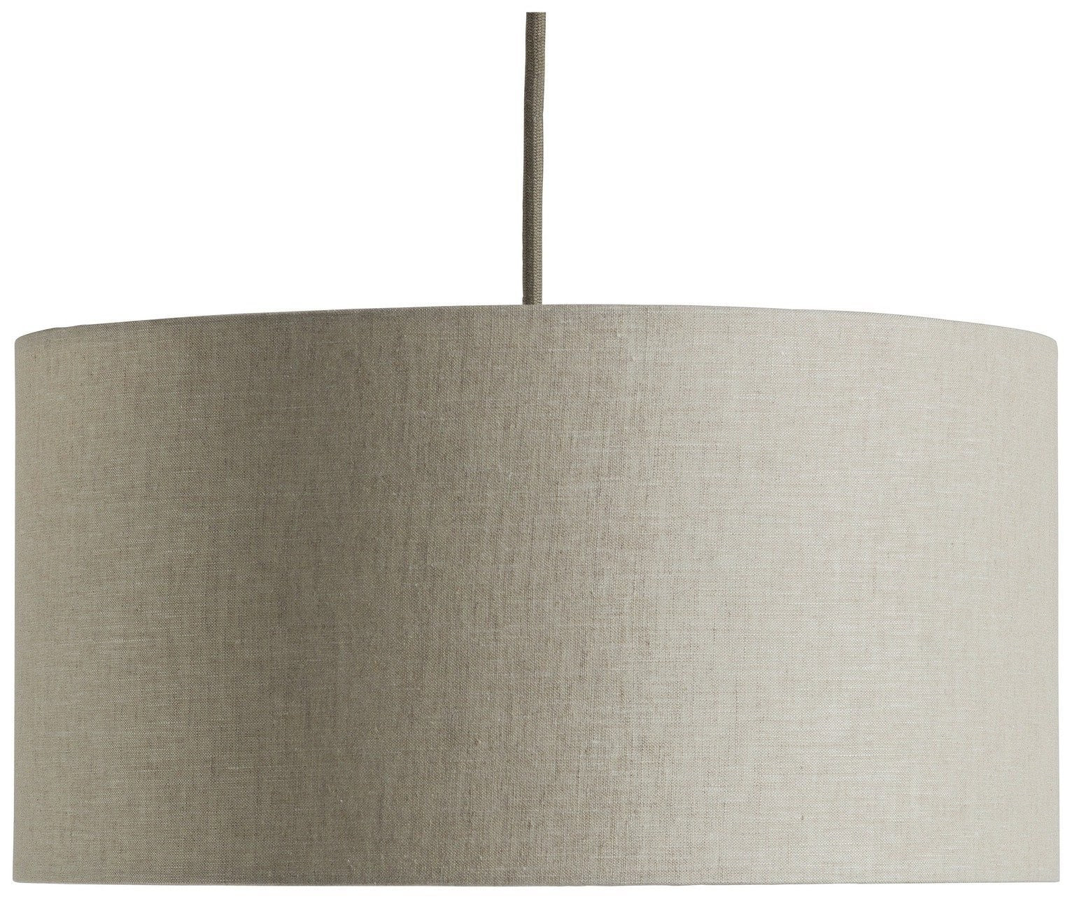 Habitat Oatmeal Linen Easy Fit Lampshade - 35cm