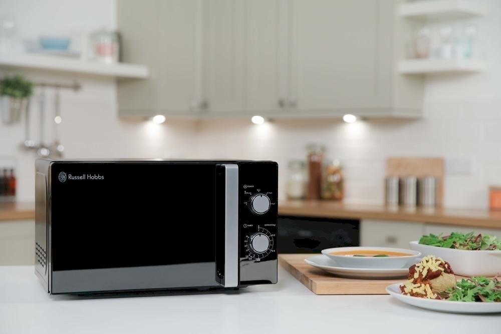 Russell Hobbs Standard Microwave 800W 20L Compact RHM2061 Black 1148033