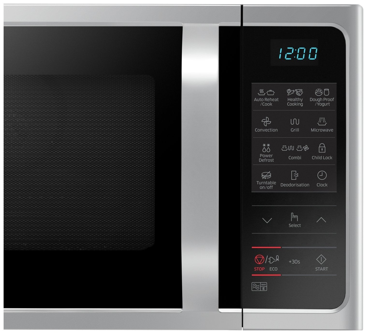 Samsung MC28H5013AS 28L 900W Combination Microwave - Silver