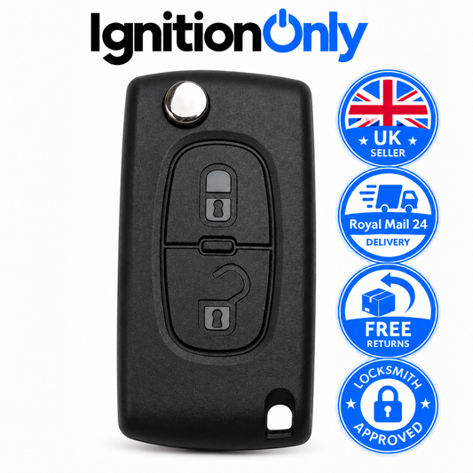 2 Button Remote Key Fob Case CE0523 For Peugeot 207 307 308 3008 5008 807 Expert