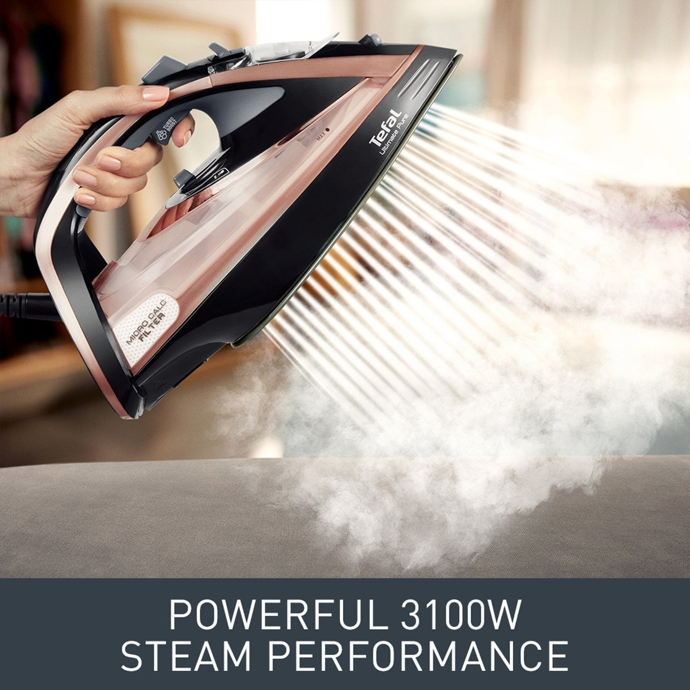 TEFAL ULTIMATE PURE Fv9845 STEAM IRON BY DOSKA RESTORE