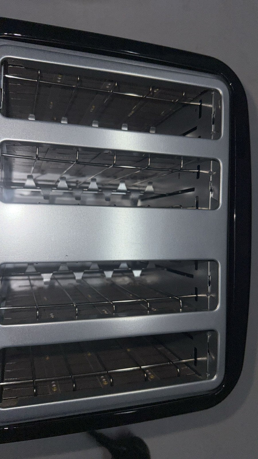 Cookworks Illuminated 4 Slice Toaster - Black