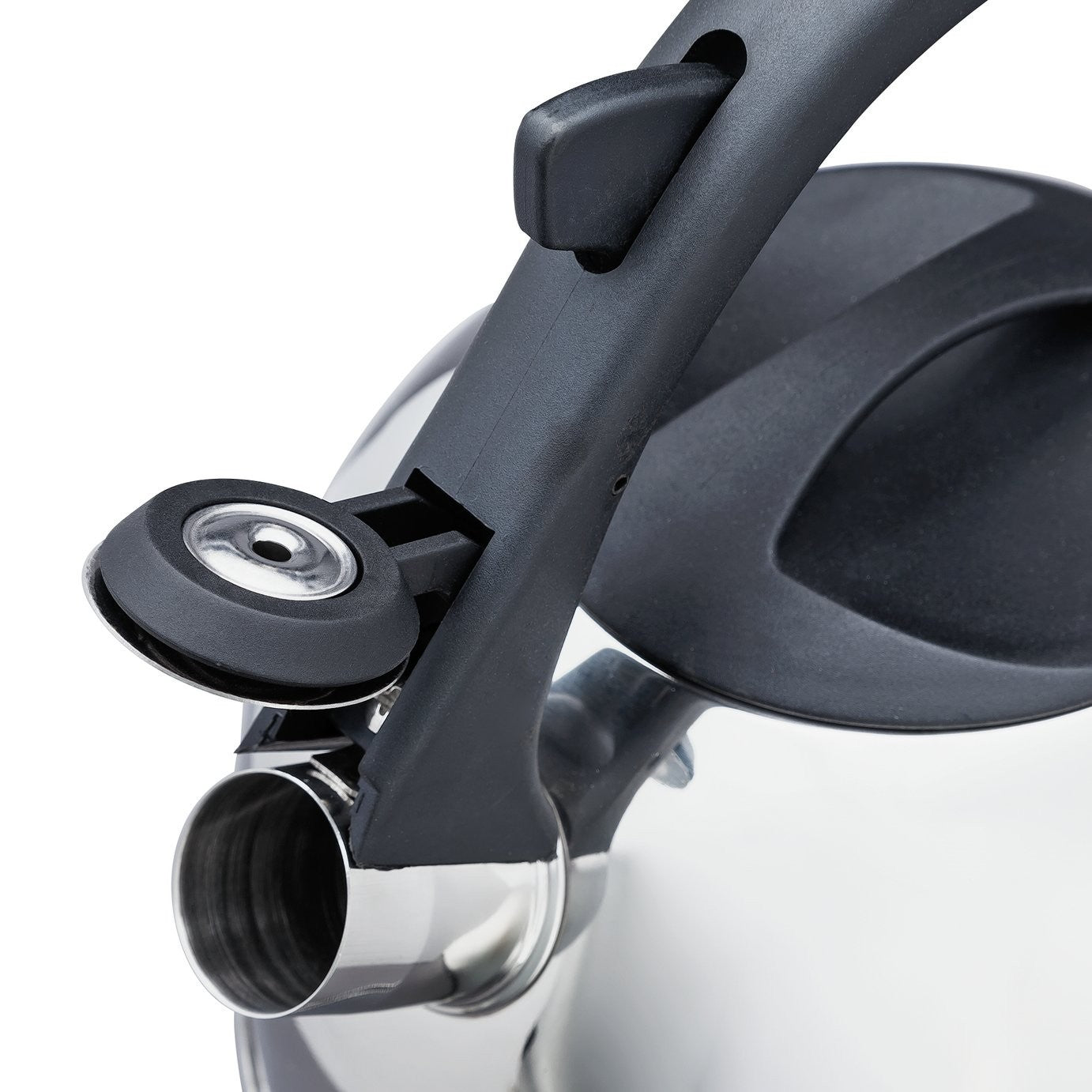 Home Polished Stainless Steel Stove Top Kettle