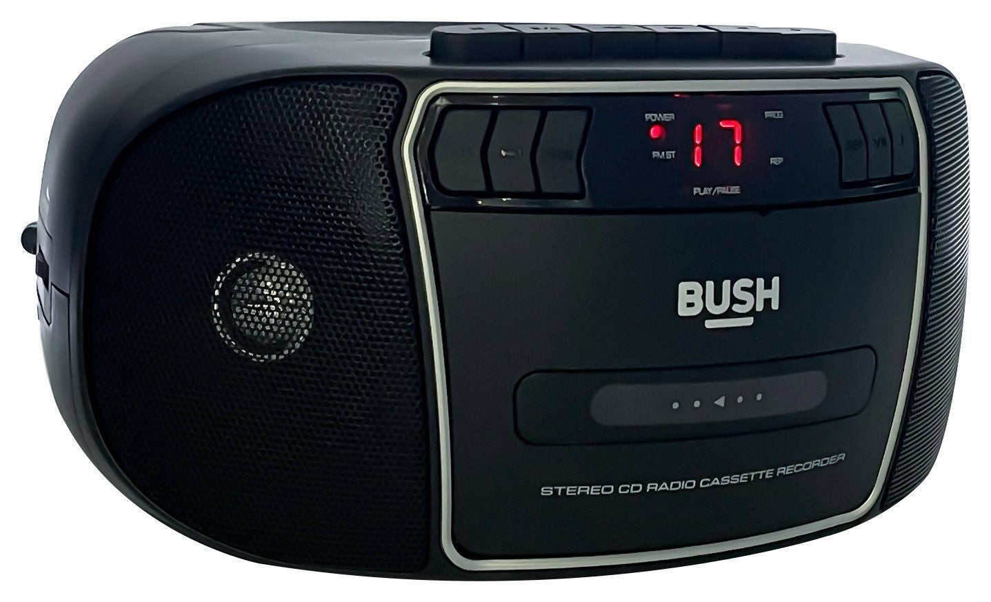 Bush Portable CD/FM Radio Cassette Stereo Boombox