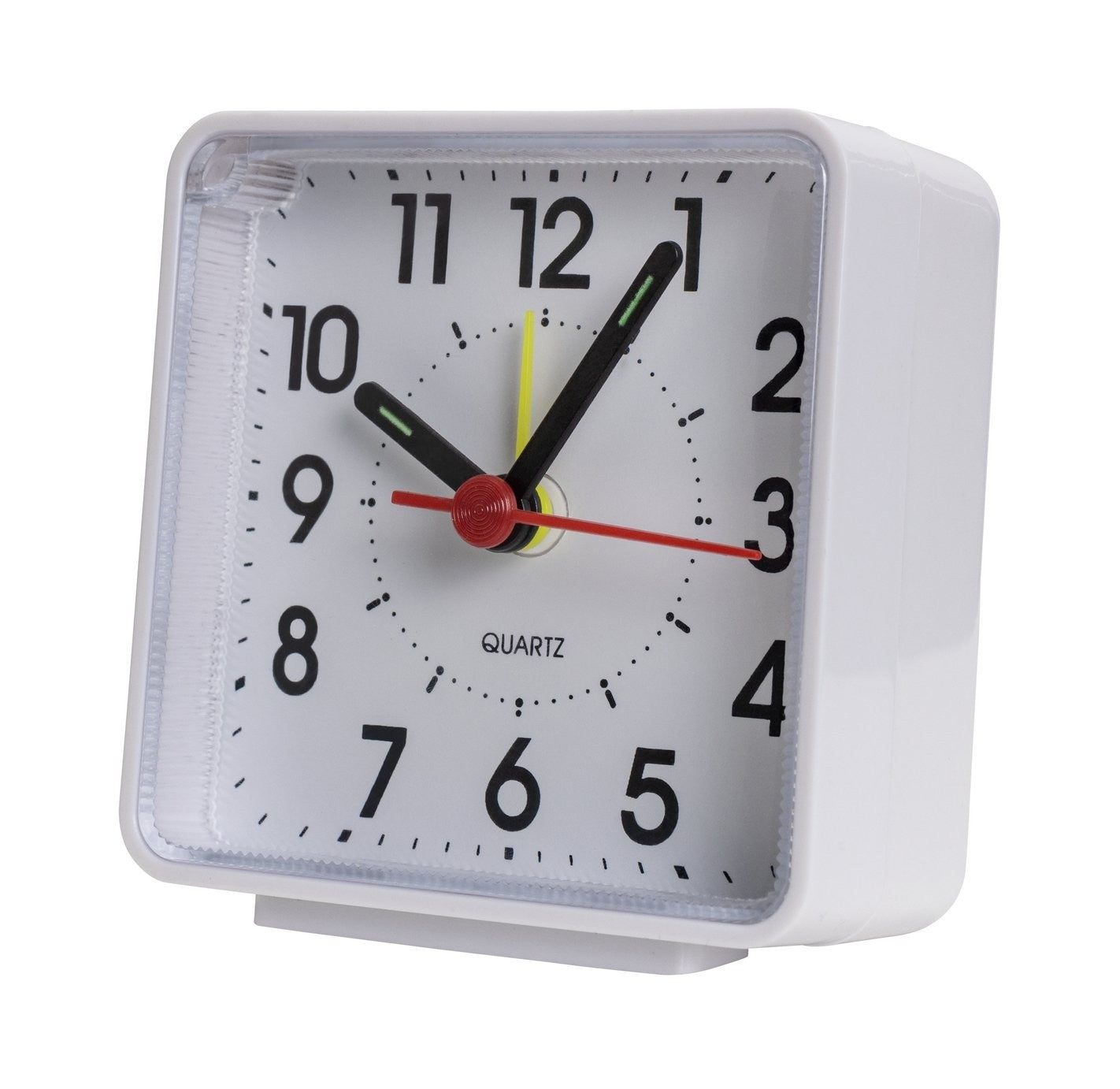 Home Analogue Alarm Clock - White