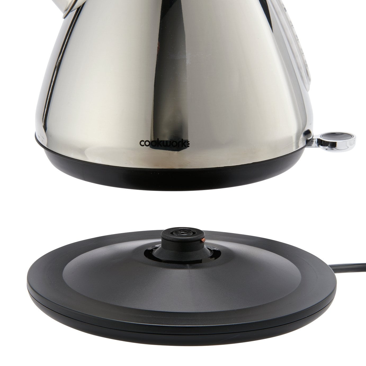 Cookworks Pyramid Kettle - Stainless Steel