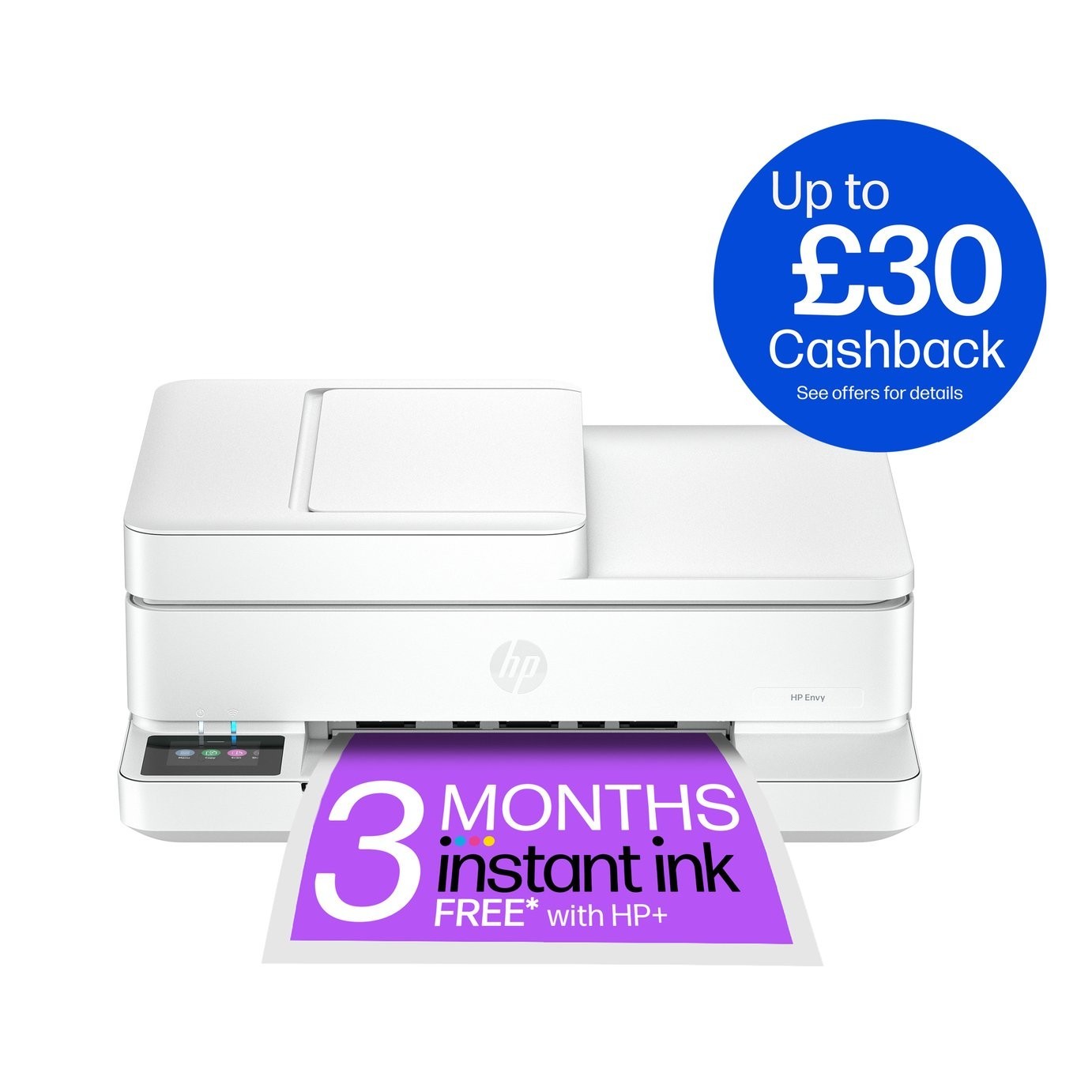 HP Envy 6530e Wireless Photo Printer &  Instant Ink