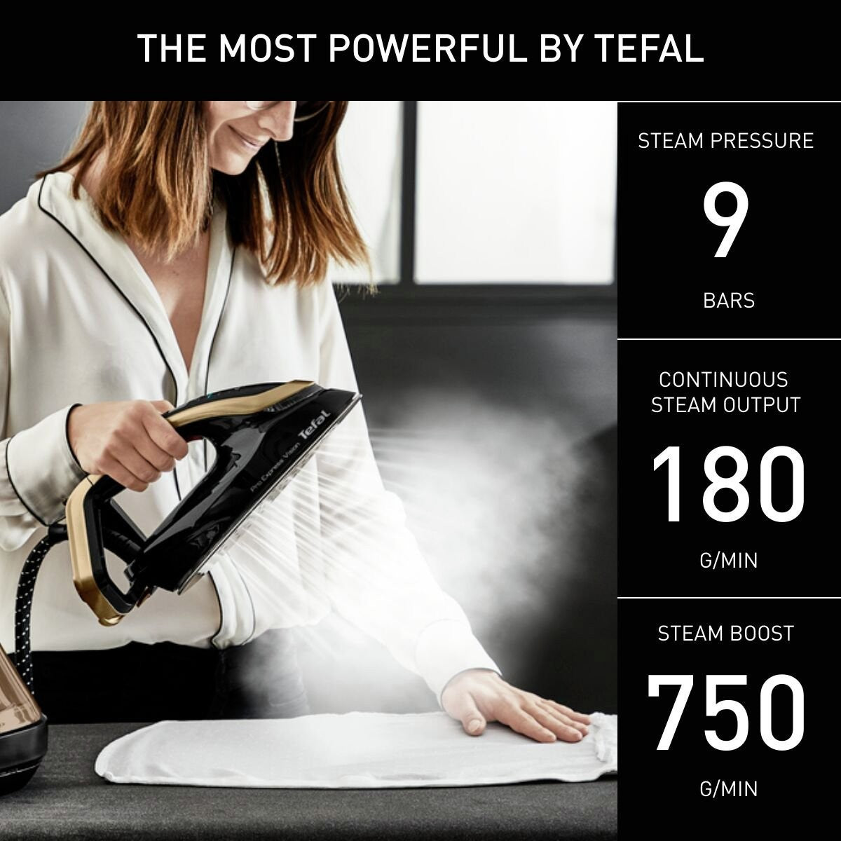 Tefal GV9820G0 Pro Express Vision Steam Generator Iron